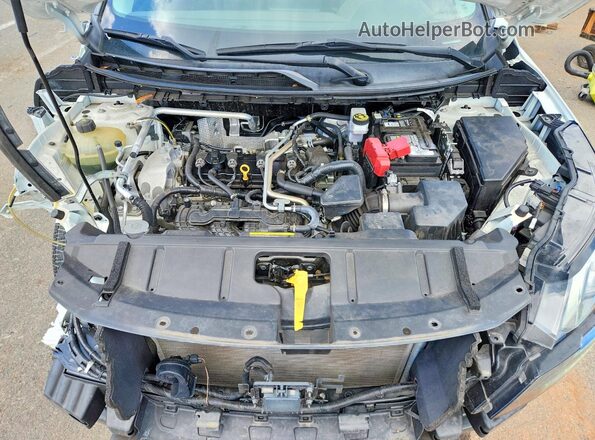 5N1AT3AA2MC763836 2021 NISSAN ROGUE White ძრავის განყოფილების ხედი