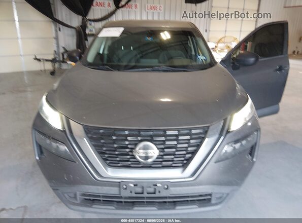 5N1AT3AA4MC774417 2021 NISSAN ROGUE Gray Front view