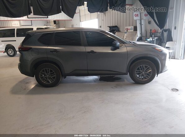5N1AT3AA4MC774417 2021 NISSAN ROGUE Gray Rear interior view