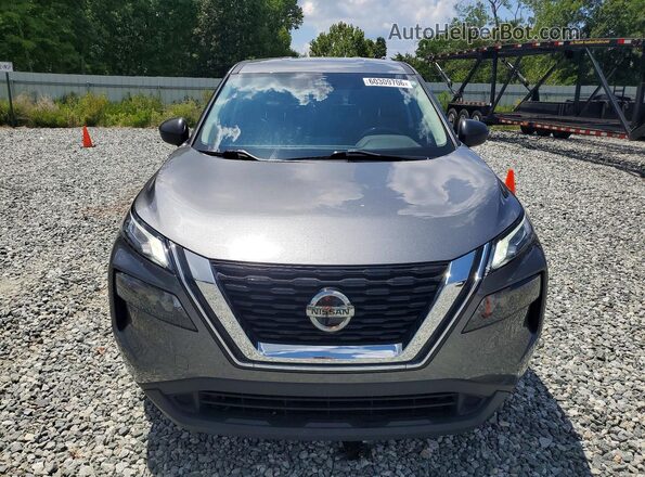 5N1AT3AA5MC758579 2021 NISSAN ROGUE Gray Front view
