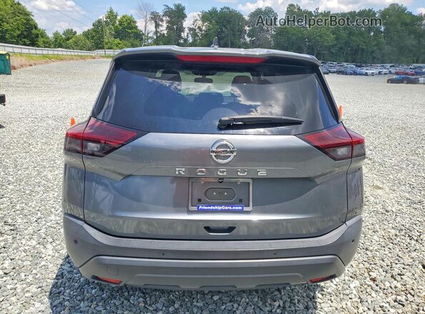 5N1AT3AA5MC758579 2021 NISSAN ROGUE Gray Rear view
