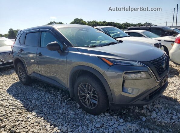 5N1AT3AA5MC840781 2021 NISSAN ROGUE Gray წინა მარჯვენა