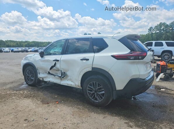 5N1AT3AA6MC687165 2021 NISSAN ROGUE White Հետևի ձախ
