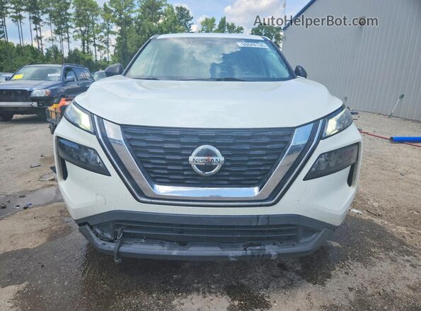 5N1AT3AA6MC687165 2021 NISSAN ROGUE White Դիմացի տեսք