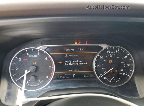 5N1AT3AA6MC740883 2021 NISSAN ROGUE Gray Вид щитка приладів
