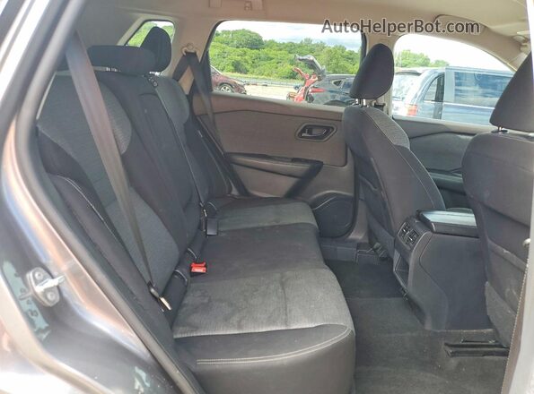 5N1AT3AA6MC740883 2021 NISSAN ROGUE Gray Вид задньої частини салону