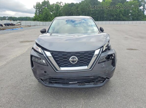 5N1AT3AA6MC835041 2021 NISSAN ROGUE Gray წინა ხედი