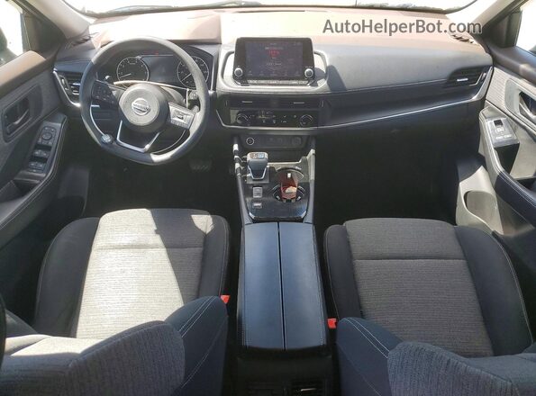 5N1AT3AA6MC836836 2021 NISSAN ROGUE Gray Widok deski rozdzielczej