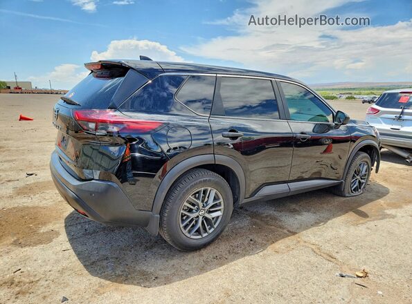 5N1AT3AA7MC692259 2021 NISSAN ROGUE Black Задня права чверть