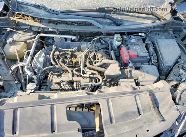 5N1AT3AA7MC768062 2021 NISSAN ROGUE Black ძრავის განყოფილების ხედი