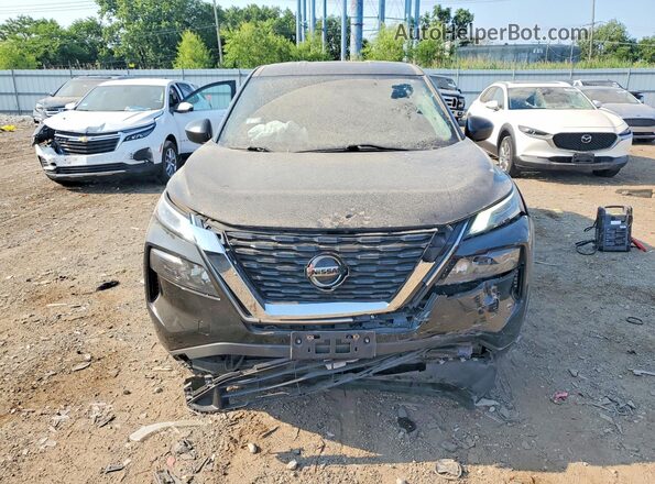 5N1AT3AA7MC768062 2021 NISSAN ROGUE Black წინა ხედი