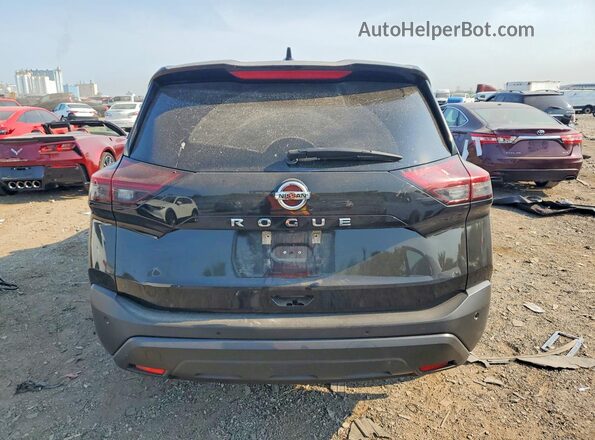 5N1AT3AA7MC768062 2021 NISSAN ROGUE Black უკანა ხედი
