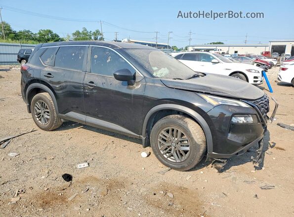 5N1AT3AA7MC768062 2021 NISSAN ROGUE Black წინა მარჯვენა