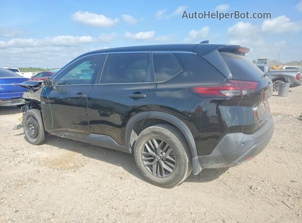 5N1AT3AA7MC813209 2021 NISSAN ROGUE Black Հետևի ձախ