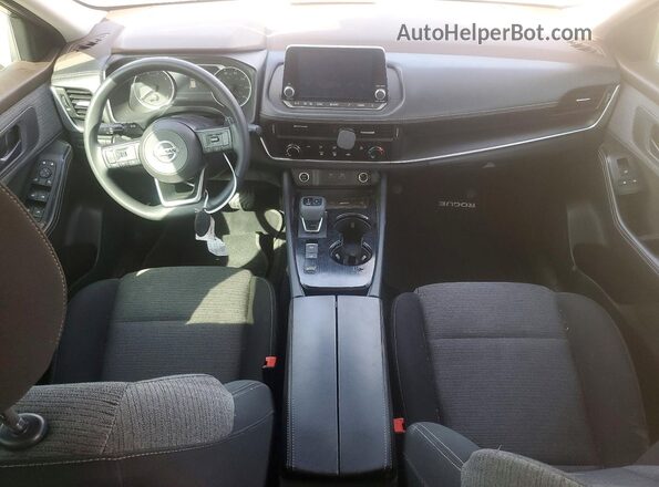 5N1AT3AA7MC813209 2021 NISSAN ROGUE Black Առջևի վահանակի տեսք