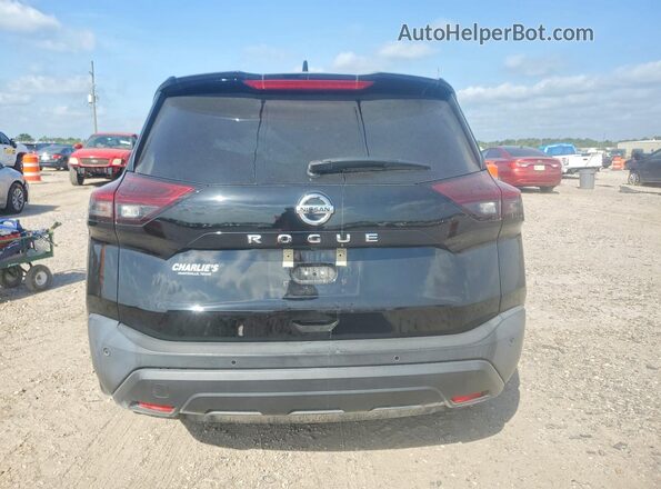 5N1AT3AA7MC813209 2021 NISSAN ROGUE Black Հետևի տեսք