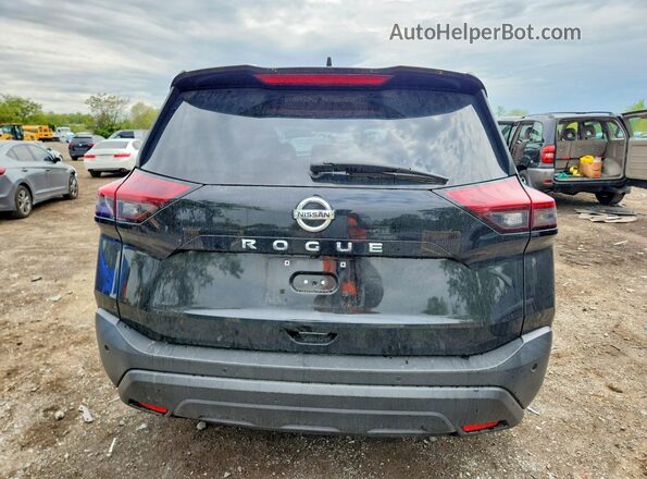 5N1AT3AA8MC833369 2021 NISSAN ROGUE Черный Вид сзади