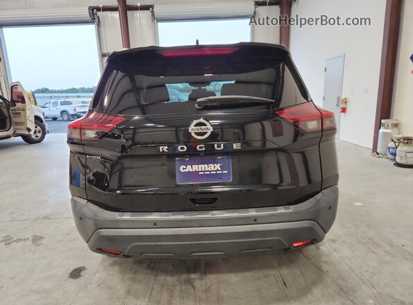 5N1AT3AAXMC691588 2021 NISSAN ROGUE Black Vista trasera