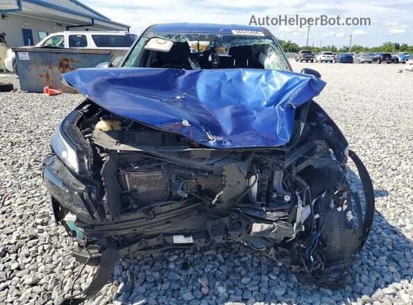 5N1AT3AAXMC788161 2021 NISSAN ROGUE Blue Вид спереду