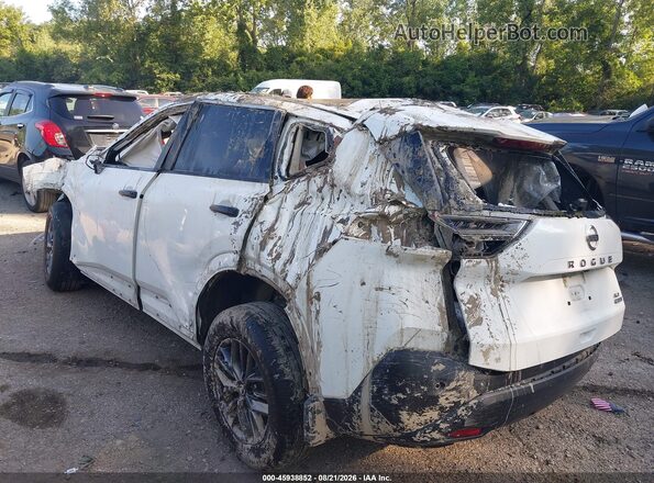 5N1AT3AB0MC698395 2021 NISSAN ROGUE Белый Задняя левая четверть