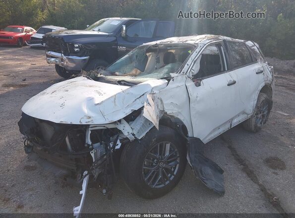 5N1AT3AB0MC698395 2021 NISSAN ROGUE Белый Передняя левая четверть