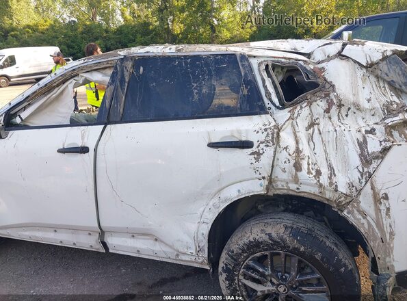 5N1AT3AB0MC698395 2021 NISSAN ROGUE Белый Вид задней части салона