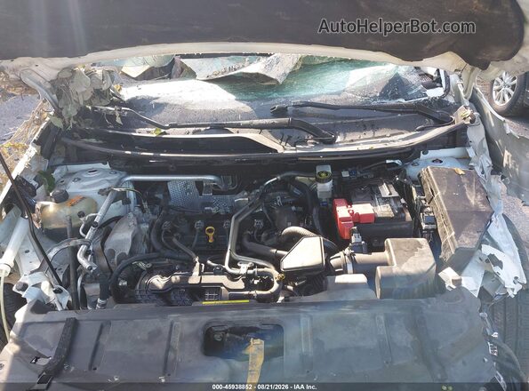 5N1AT3AB0MC698395 2021 NISSAN ROGUE Белый Вид сзади