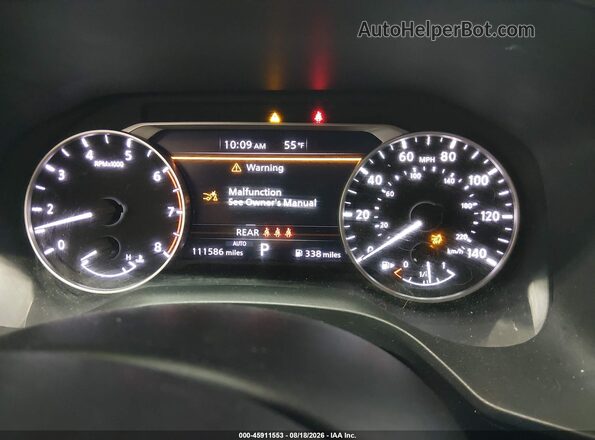 5N1AT3AB3MC836513 2021 NISSAN ROGUE Красный Вид задних сидений