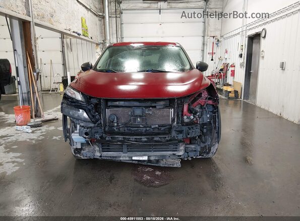 5N1AT3AB3MC836513 2021 NISSAN ROGUE Красный Вид задней части салона