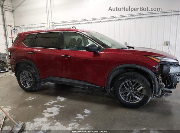 5N1AT3AB3MC836513 2021 NISSAN ROGUE Красный Панорамный вид салона 360°