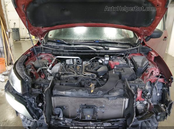 5N1AT3AB3MC836513 2021 NISSAN ROGUE Красный Вид сзади