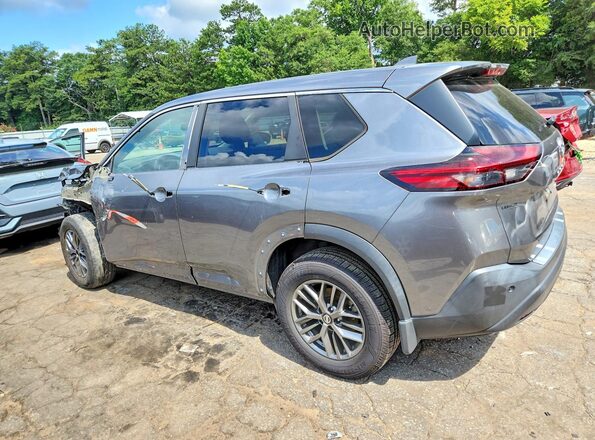 5N1AT3AB4MC748151 2021 NISSAN ROGUE Gray Rear left