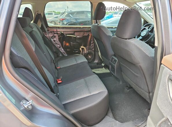 5N1AT3AB4MC748151 2021 NISSAN ROGUE Gray Rear seats view