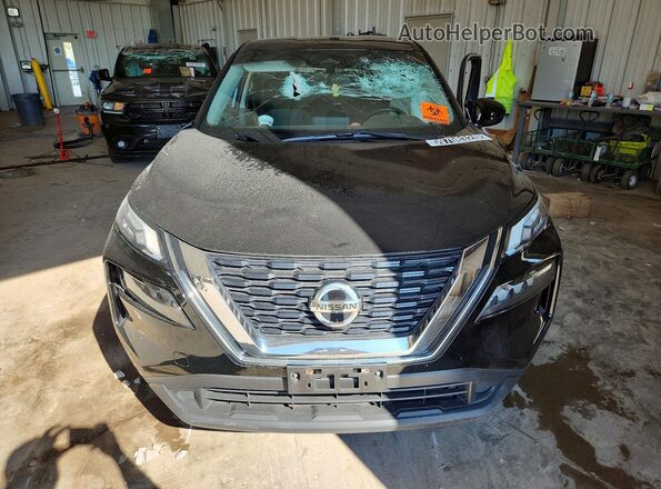 5N1AT3AB5MC731505 2021 NISSAN ROGUE Black წინა ხედი