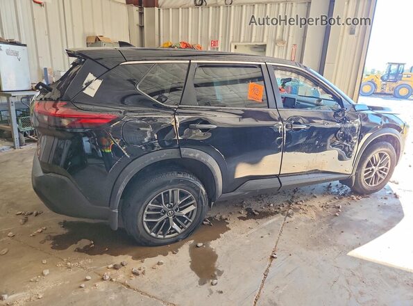 5N1AT3AB5MC731505 2021 NISSAN ROGUE Black უკანა მარჯვენა