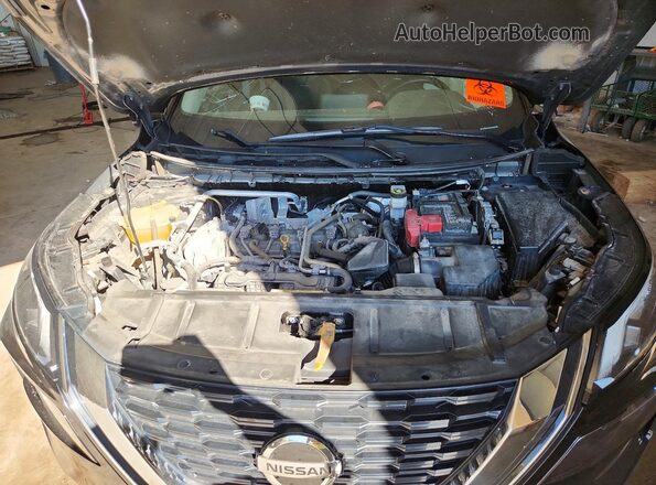 5N1AT3AB5MC731505 2021 NISSAN ROGUE Black ძრავის განყოფილების ხედი