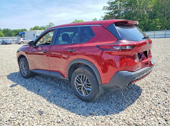 5N1AT3AB5MC829885 2021 NISSAN ROGUE Red Հետևի ձախ