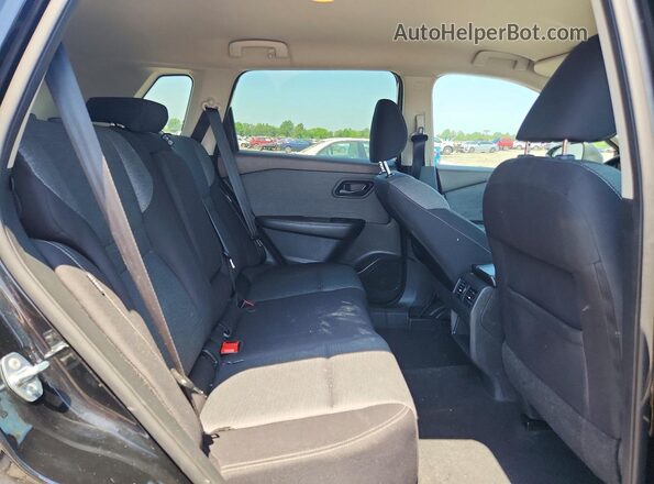 5N1AT3AB5MC836982 2021 NISSAN ROGUE Black Вид задньої частини салону