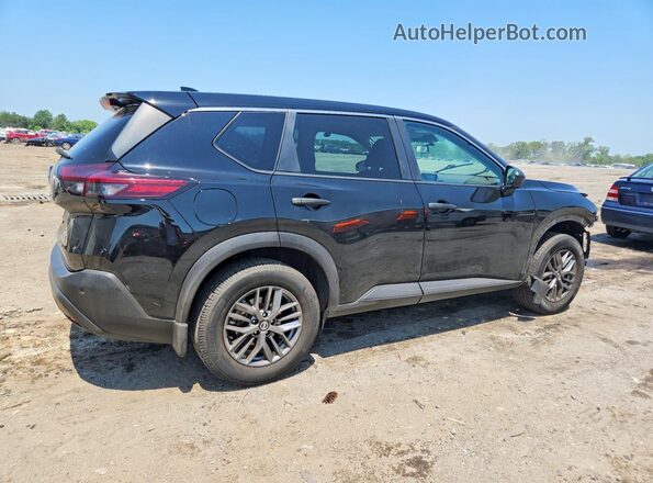 5N1AT3AB5MC836982 2021 NISSAN ROGUE Black Задня права чверть