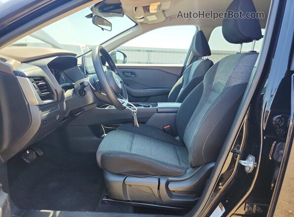 5N1AT3AB5MC836982 2021 NISSAN ROGUE Black Вид салону спереду