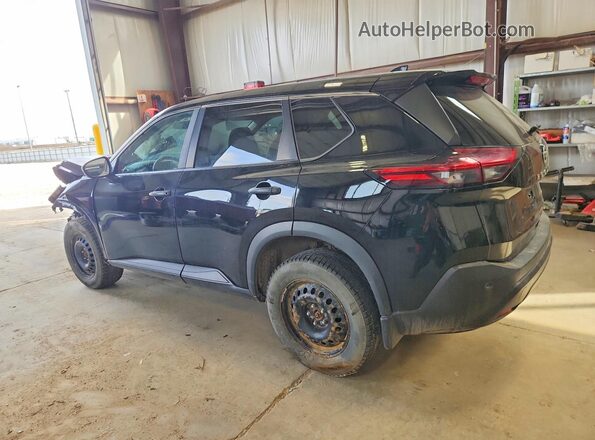 5N1AT3AB6MC701851 2021 NISSAN ROGUE Black Հետևի ձախ