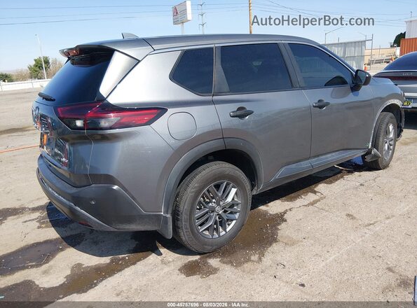 5N1AT3AB7MC712082 2021 NISSAN ROGUE Gray უკანა მარჯვენა