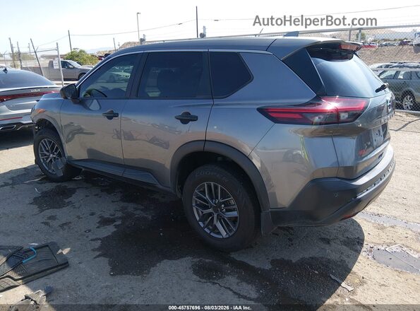5N1AT3AB7MC712082 2021 NISSAN ROGUE Gray უკანა მარცხენა