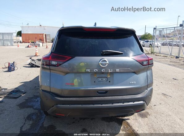 5N1AT3AB7MC712082 2021 NISSAN ROGUE Gray 