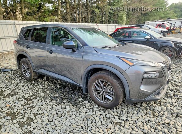 5N1AT3AB9MC749201 2021 NISSAN ROGUE Gray Առջևի աջ