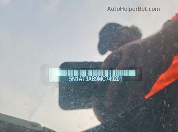 5N1AT3AB9MC749201 2021 NISSAN ROGUE Gray Սալոնի 360 աստիճան տեսք