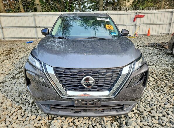 5N1AT3AB9MC749201 2021 NISSAN ROGUE Gray Դիմացի տեսք