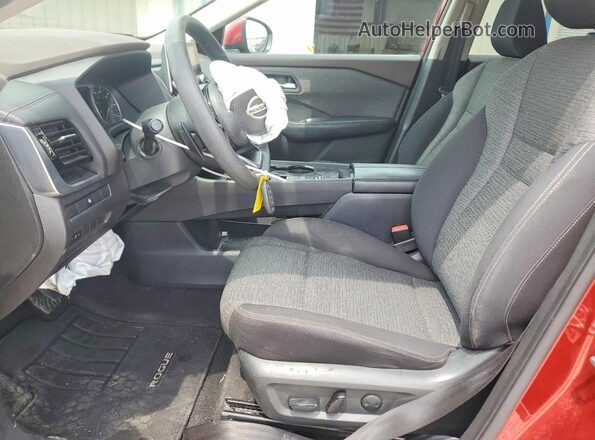 5N1AT3BA0MC680677 2021 NISSAN ROGUE Red Սալոնի դիմացի տեսք