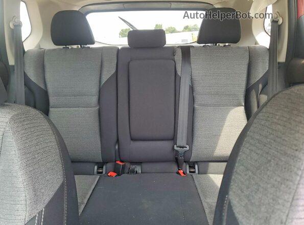 5N1AT3BA0MC680677 2021 NISSAN ROGUE Red Հետևի նստատեղերի տեսք