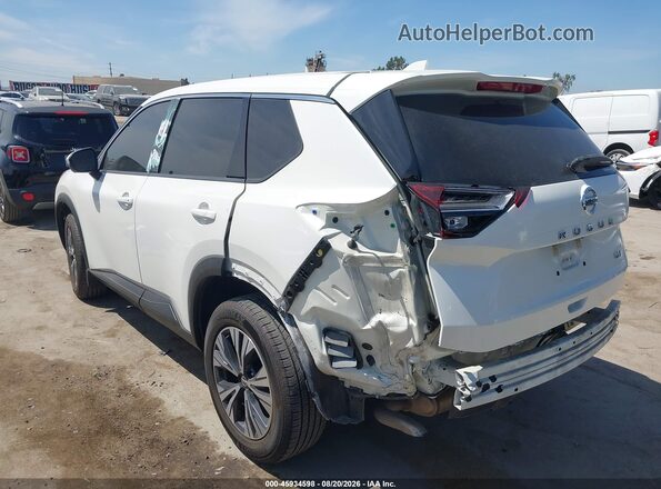 5N1AT3BA0MC787048 2021 NISSAN ROGUE White უკანა მარცხენა